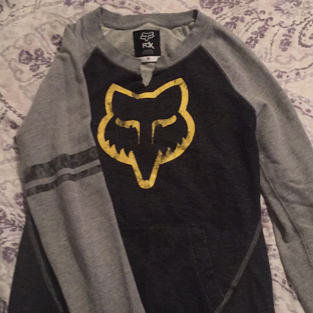 Long Sleeve Fox Sweater